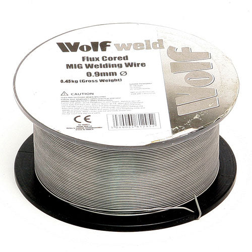 Wolf Weld 0.9mm Flux Core MIG Welding Wire - 0.25Kg