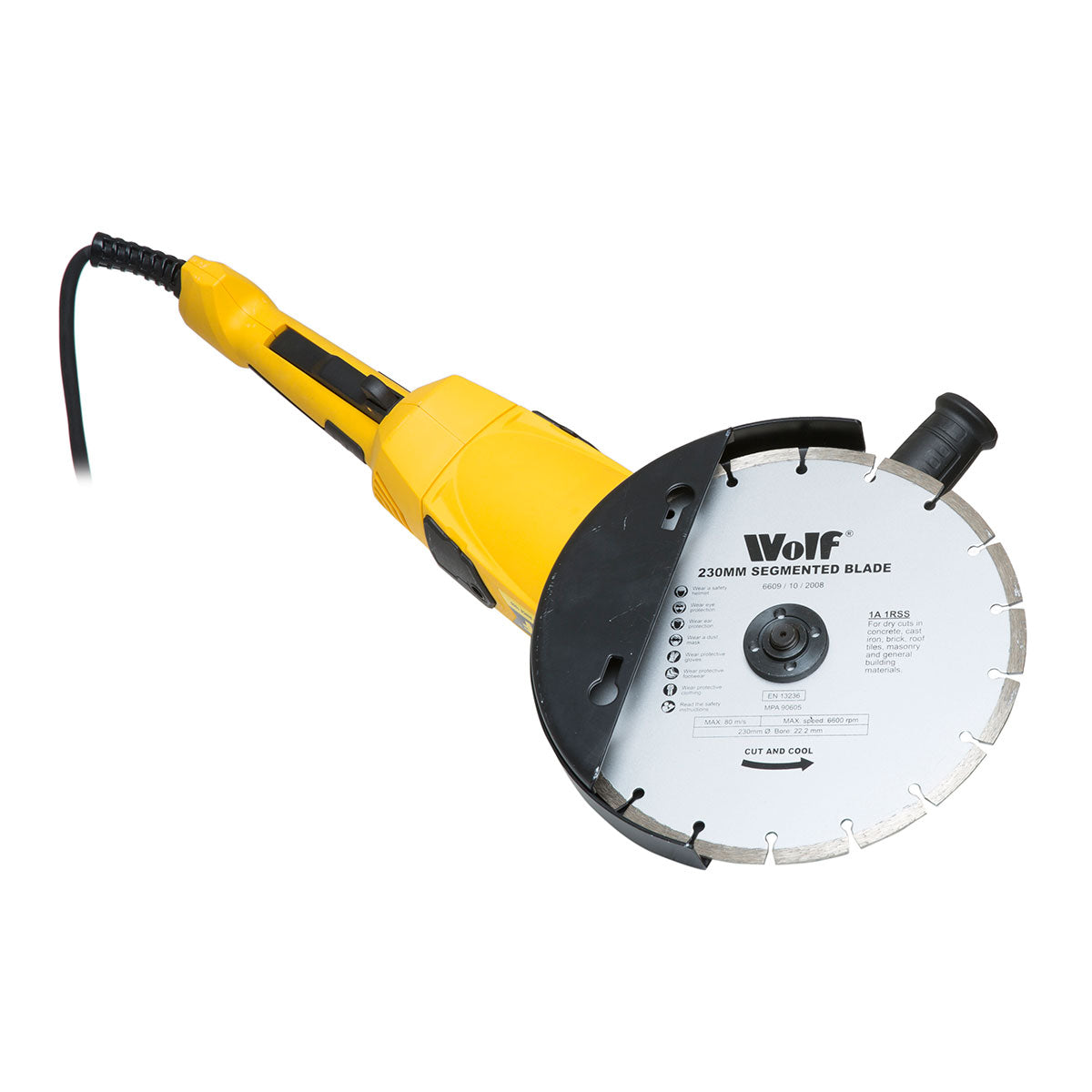 Wolf 2300w Angle Grinder With 230mm/9" Disc