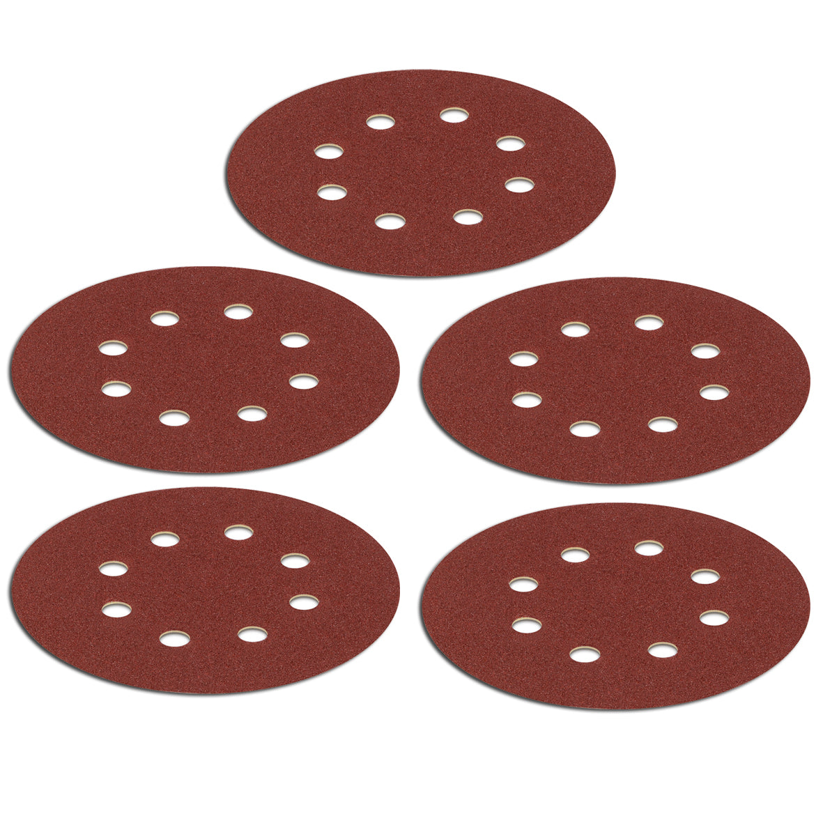 Kreator 240 Grit Wood Orbital Circular Sanding Sheets 125mm KRT230509
