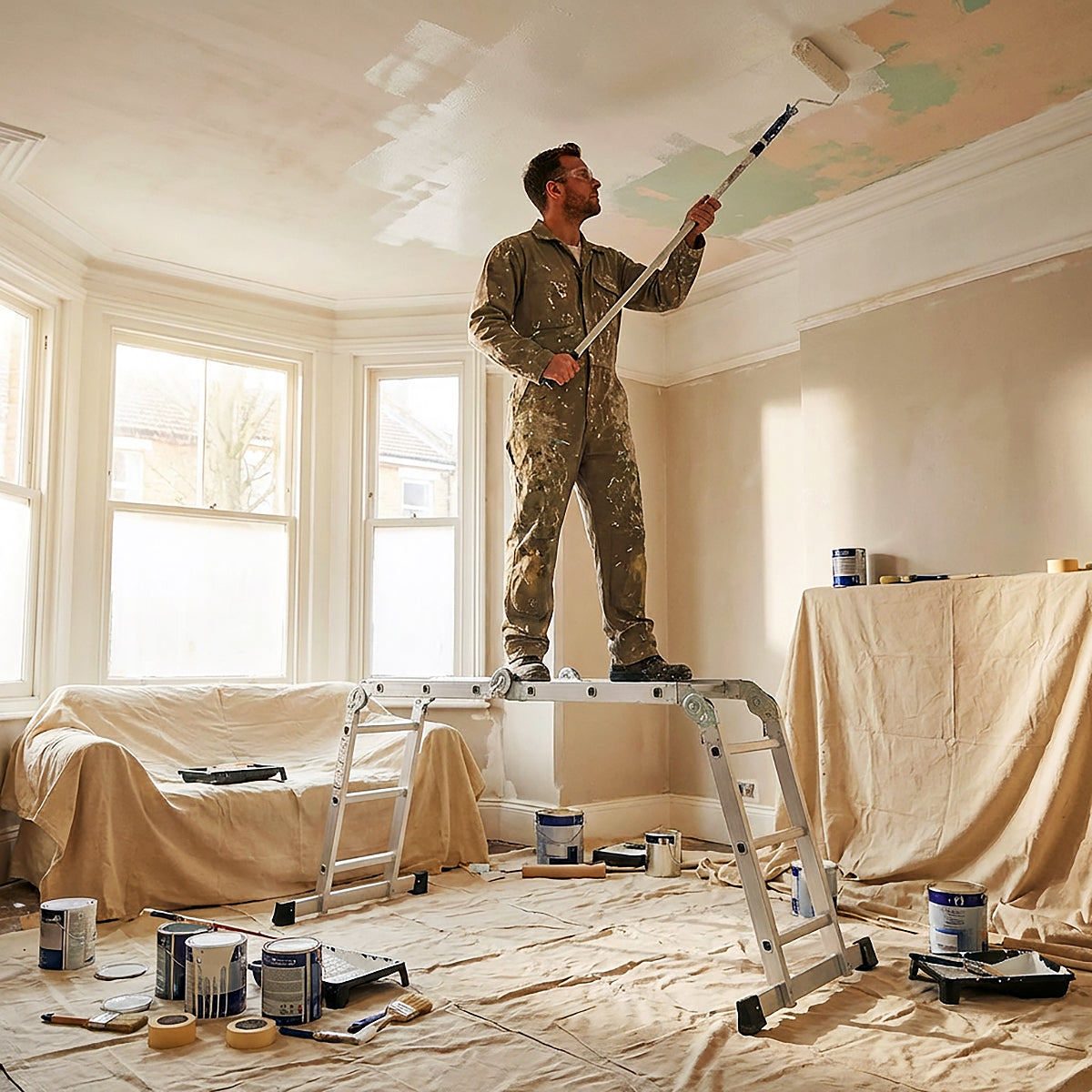 Wolf 11-in-1 Aluminium Folding Combination Ladder