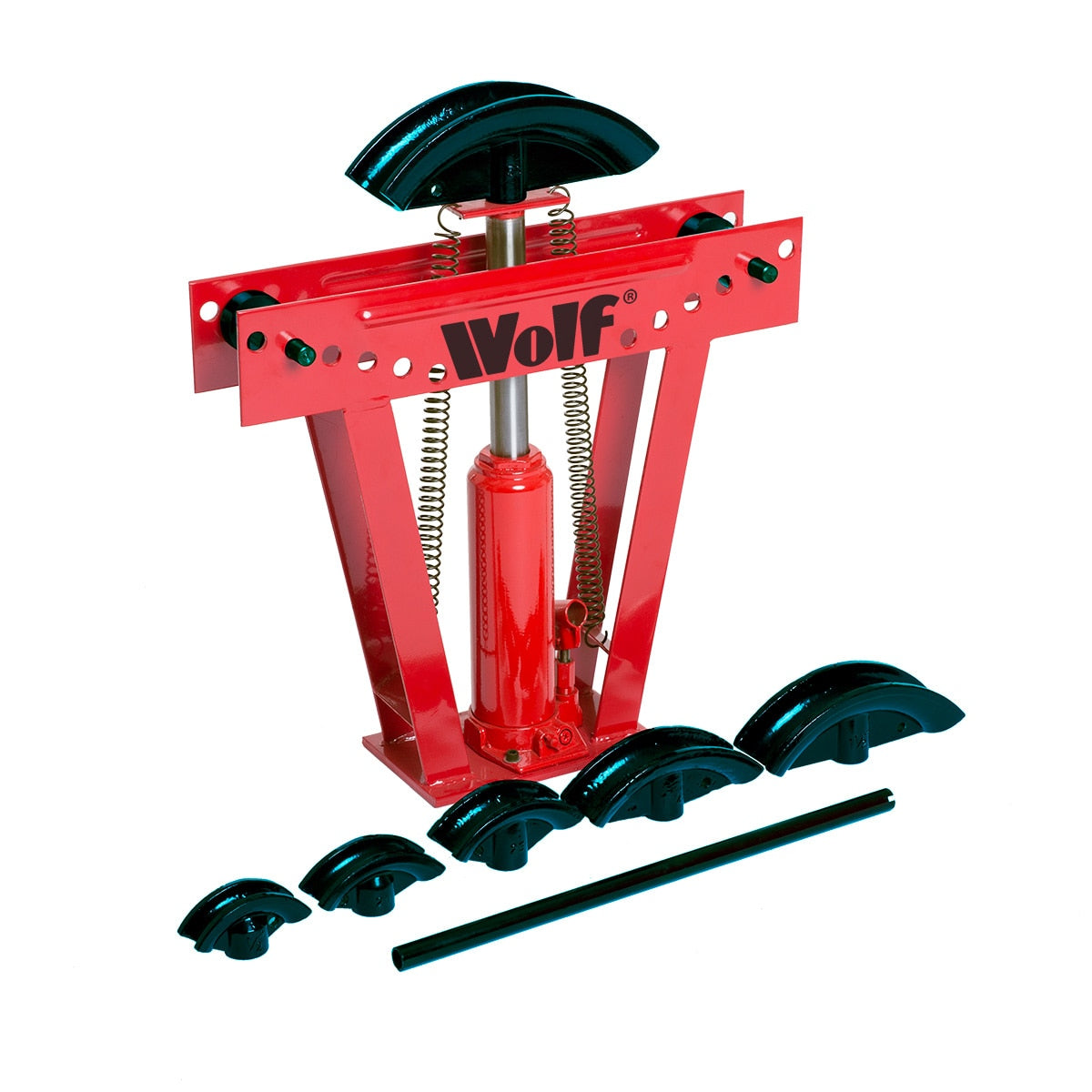 Ex Display Wolf 12 TONNE 1/2" to 2" Hydraulic Pipe Bender - Grade A