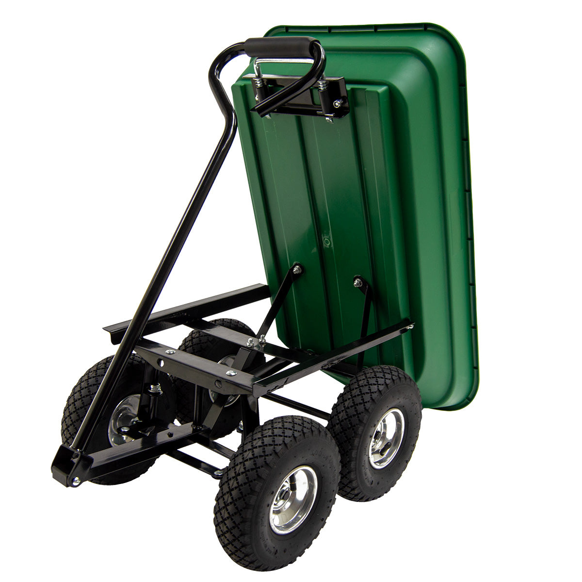 BMC 55L Garden Cart, Trolley, Wheelbarrow, Dump Truck with Tipping Function