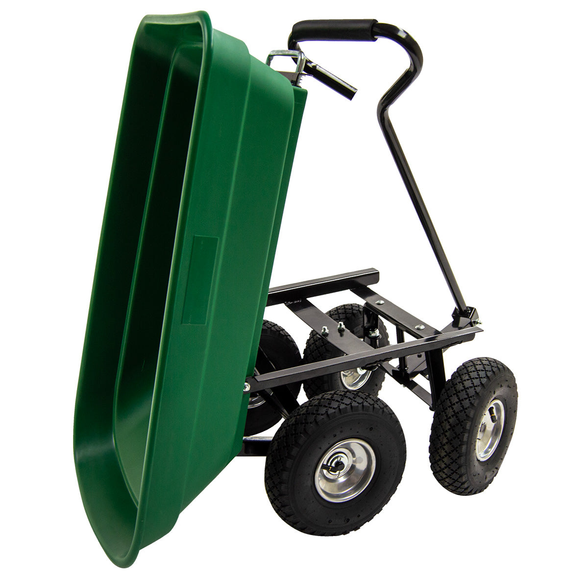 Ex Display BMC 55L Garden Cart, Trolley, Wheelbarrow, Dump Truck with Tipping Function - Grade A