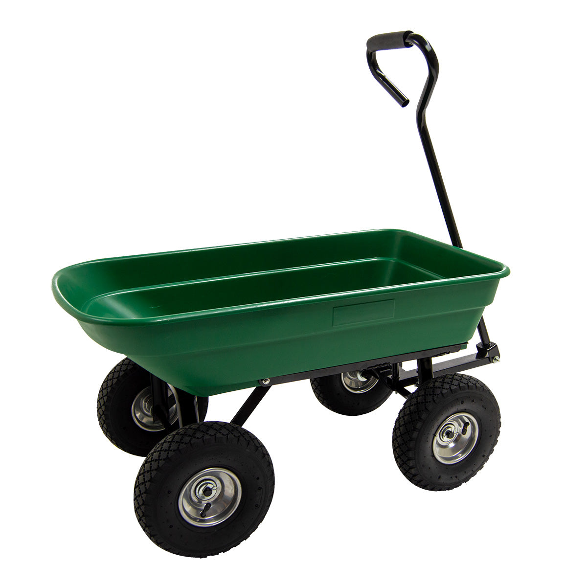 Ex Display BMC 55L Garden Cart, Trolley, Wheelbarrow, Dump Truck with Tipping Function - Grade A