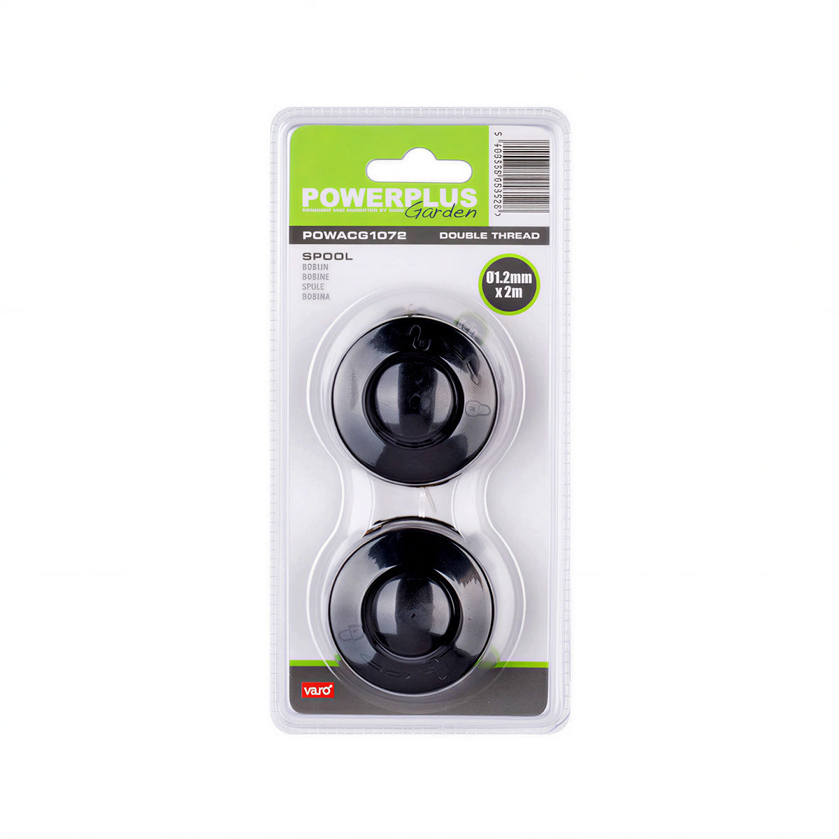 Powerplus 2pc 1.2mm Dia. Double Thread 2m Spool POWACG1072