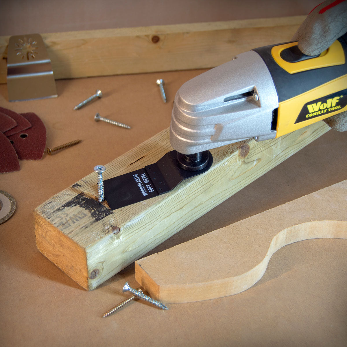 Wolf 260w Oscillating Multi-Tool Combat Tool