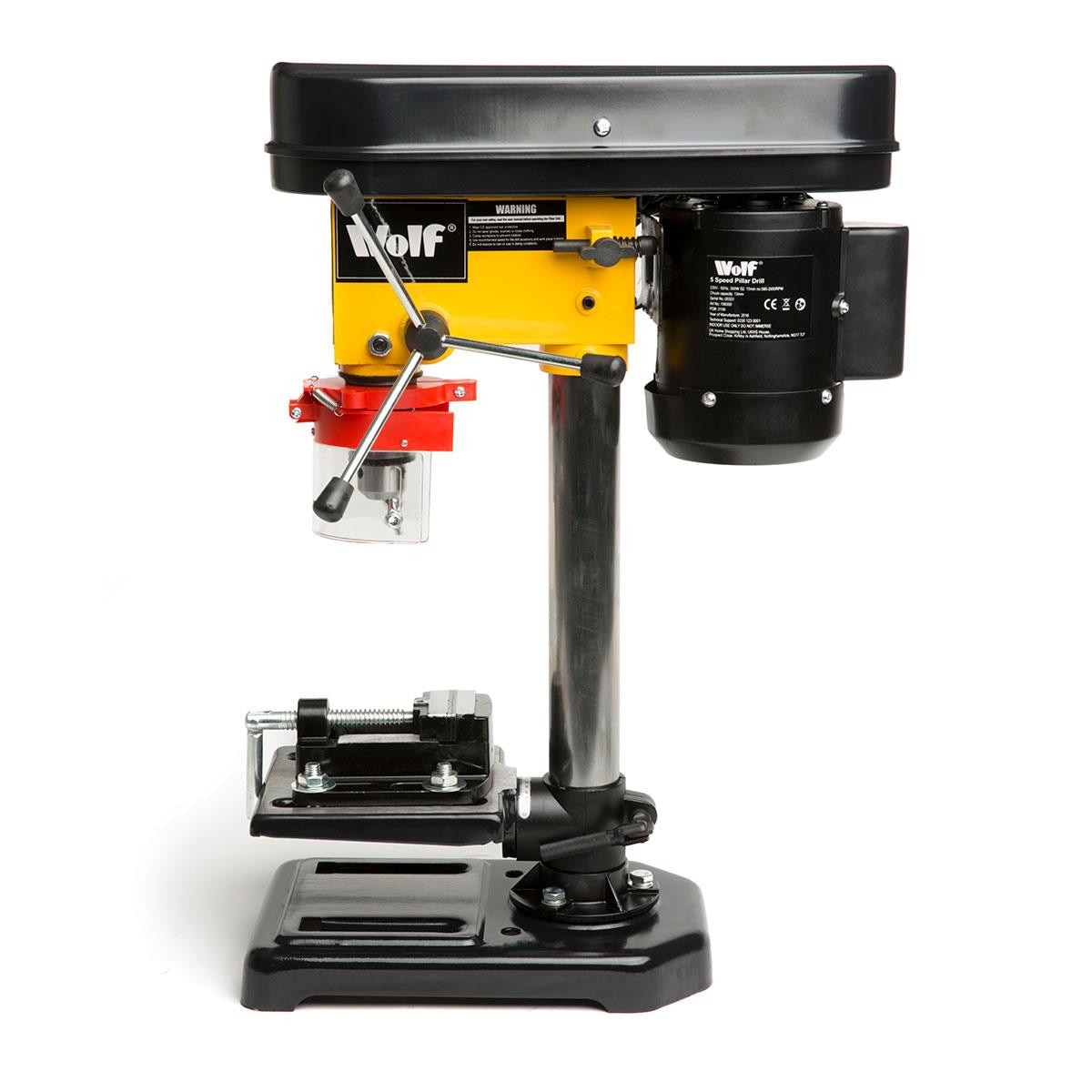 Wolf Engineer's 5 Speed Pillar Drill with 2.5" Vice - Image 2