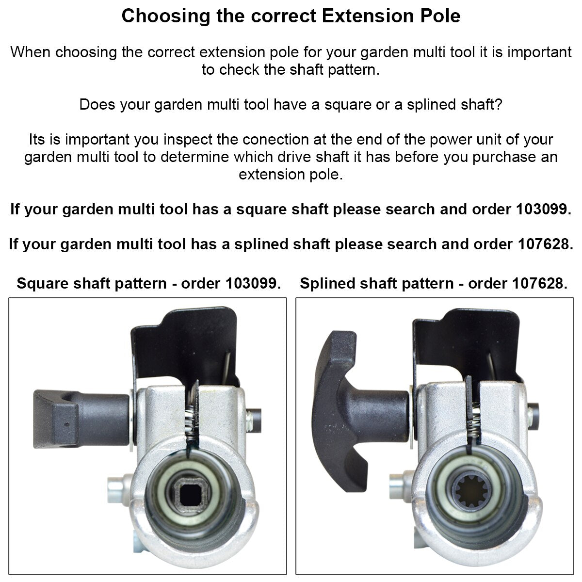 1 Metre Extension Pole for Commander MK2, Triumph & Garden Expert - Image 5