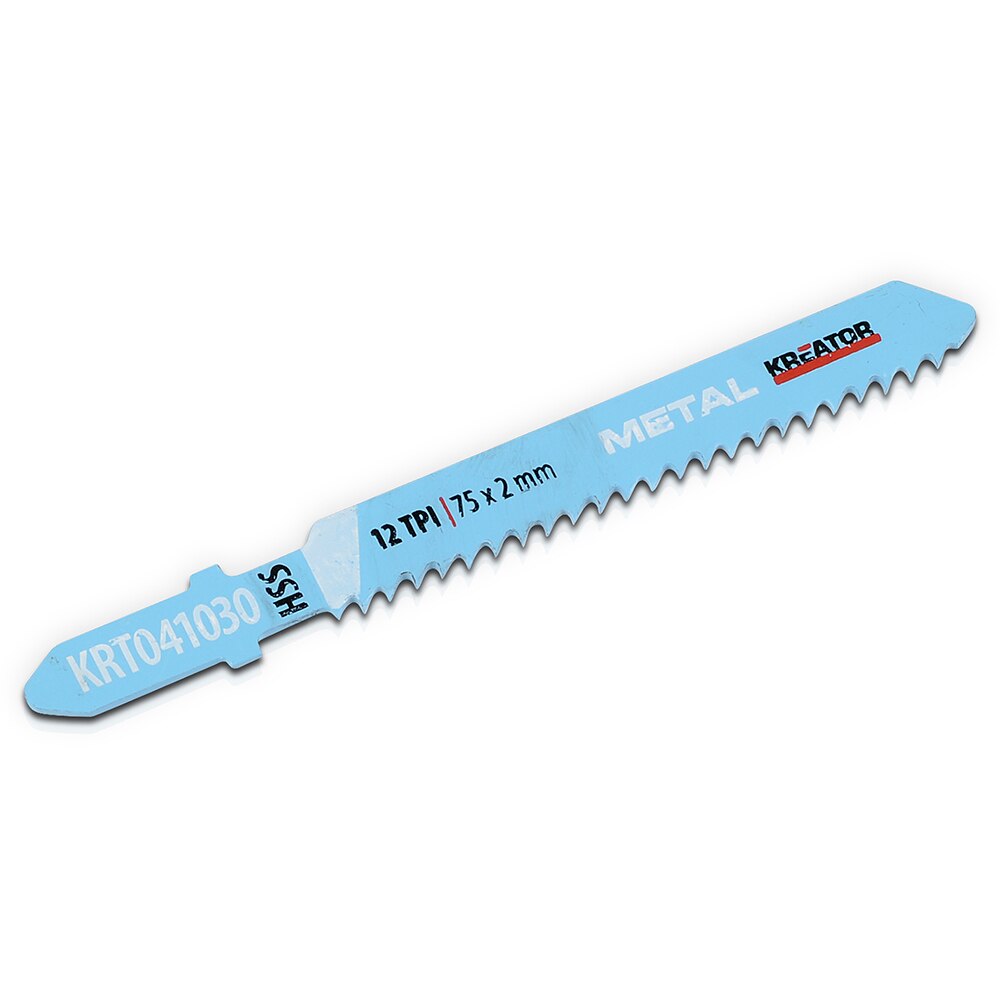 Kreator Jigsaw Metal Blade 12TPI 75x2mm HSS KRT041030 - Image 1