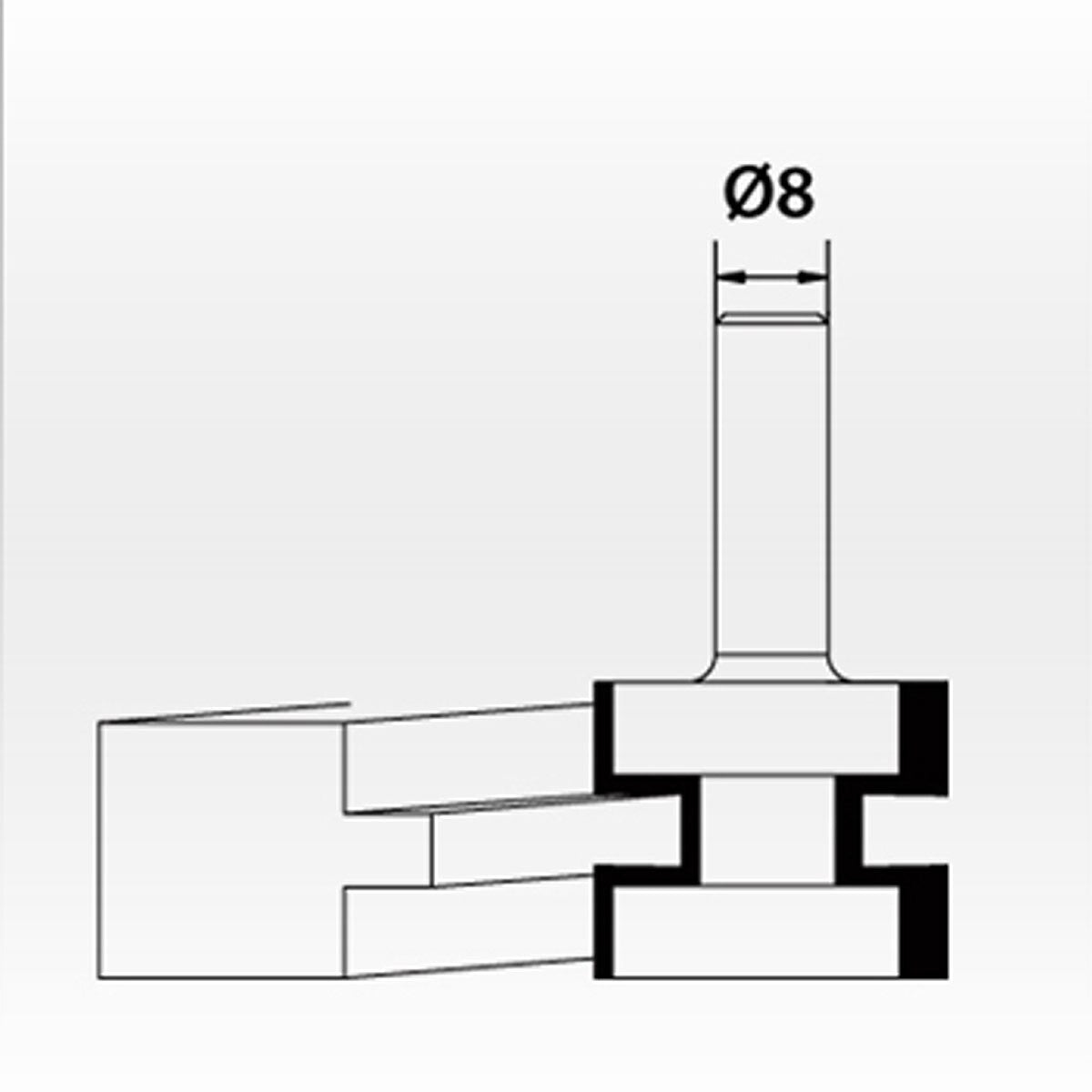 Kreator - Tongue and Groove Bit KRT060155 - Image 4