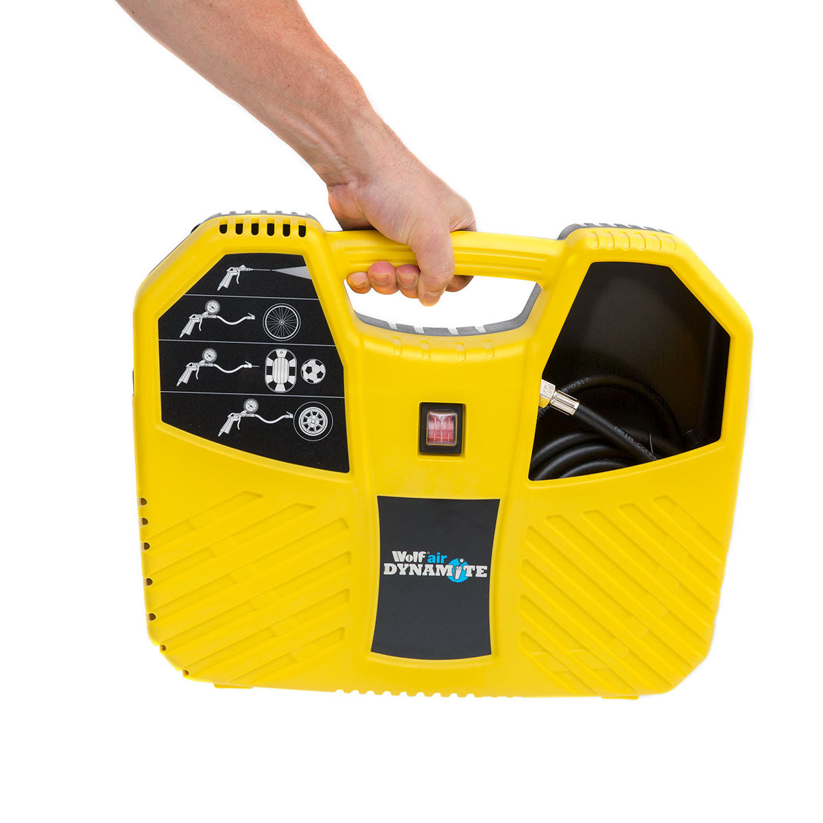 Wolf Air Dynamite Portable Air Compressor With 10pc Accessories - Image 8