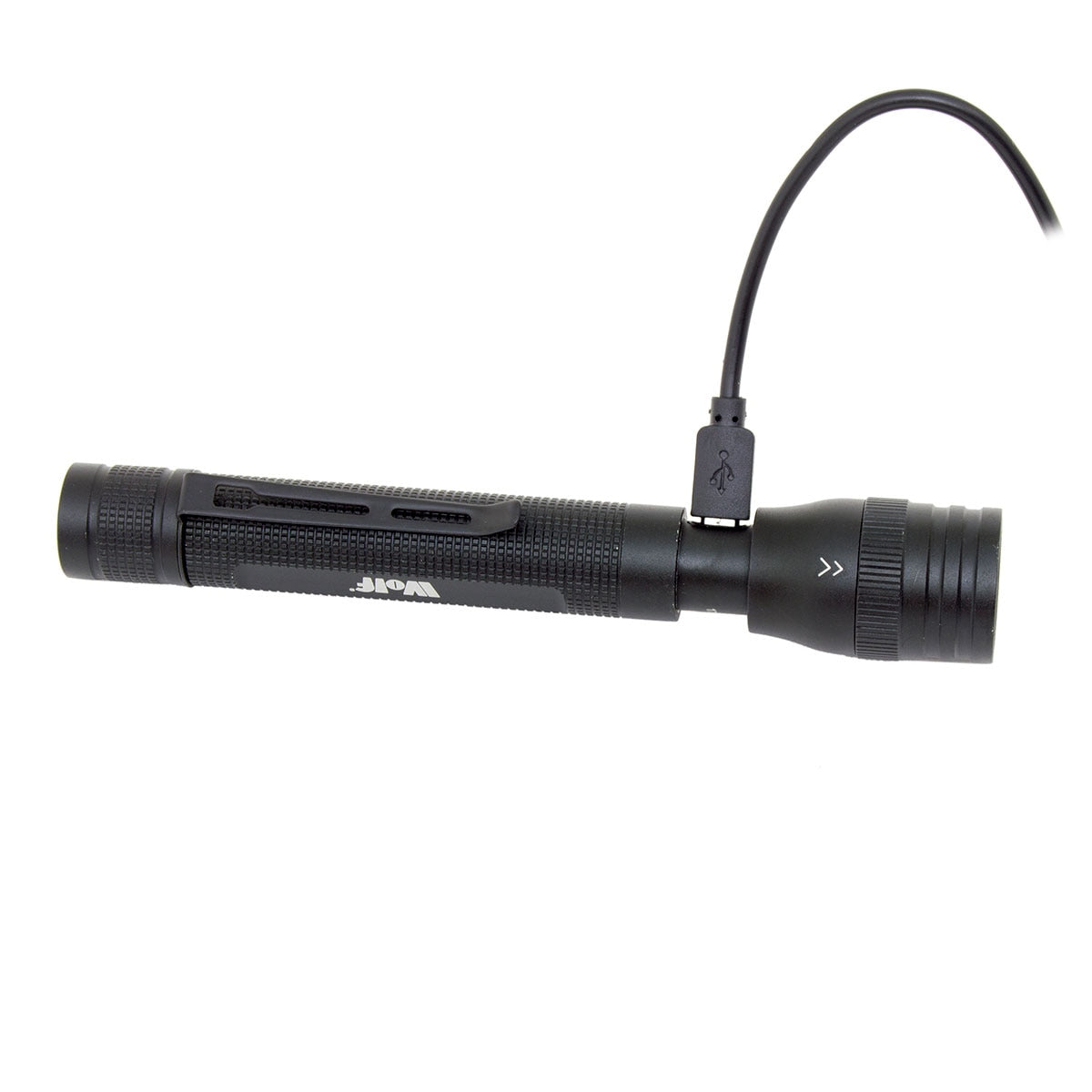 Wolf 1w 120lm Spotlight CREE LED Rechargeable Torch - Image 3