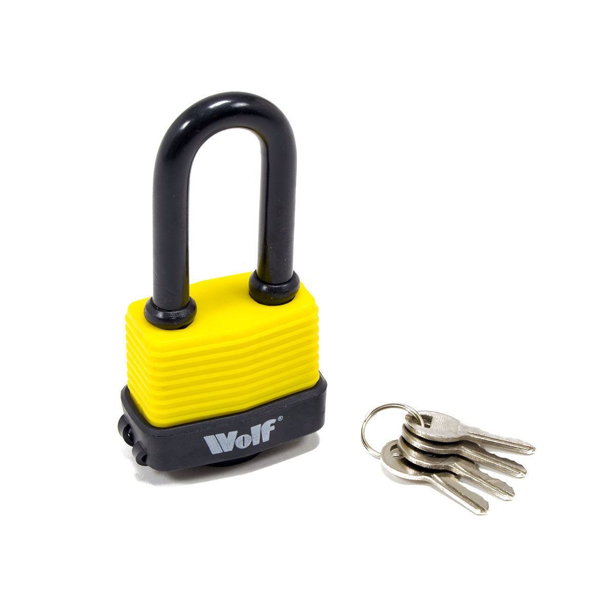 Wolf 65mm Weather Resistant Padlock with Long Shackle