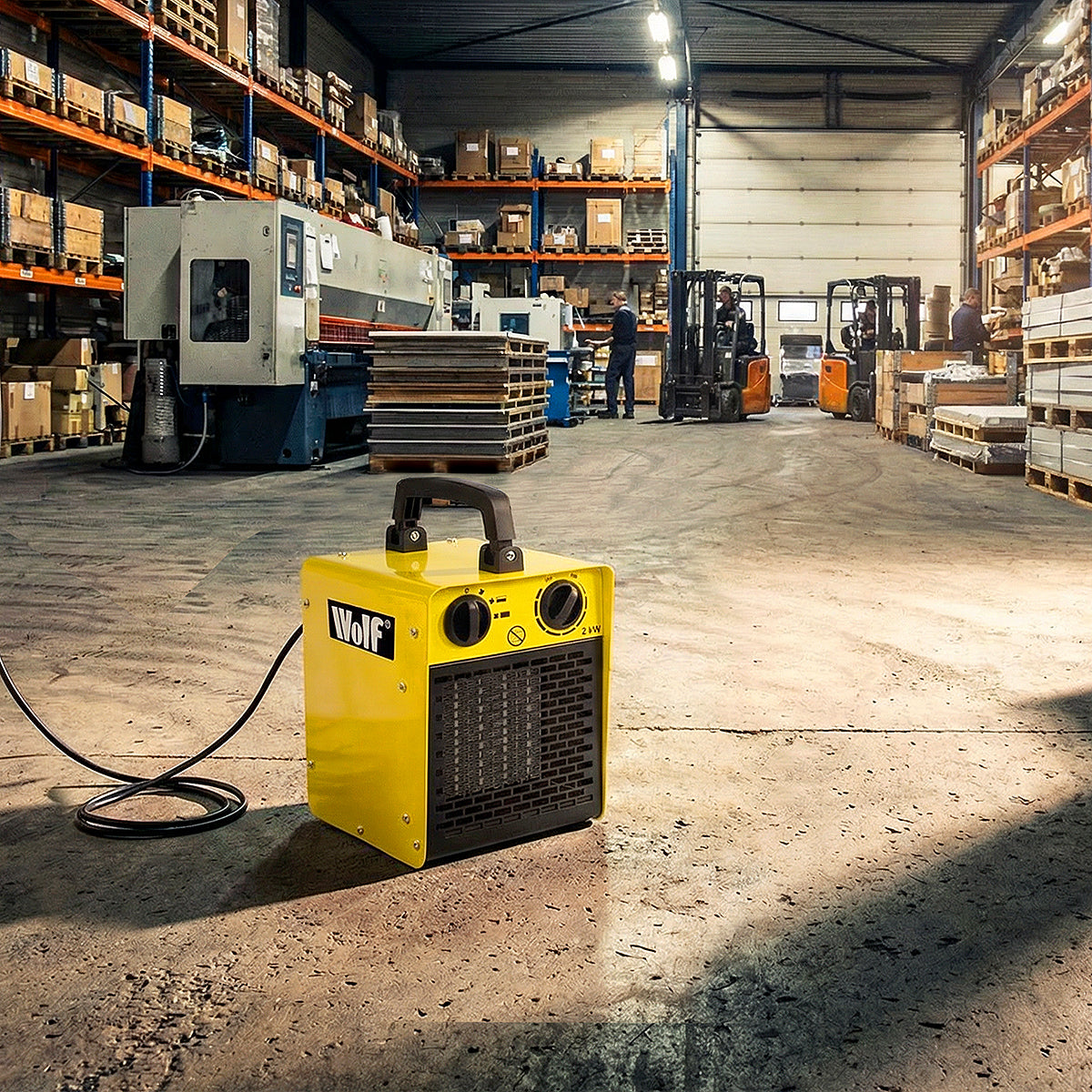 Wolf 2kW Industrial Fan Assisted Space Heater