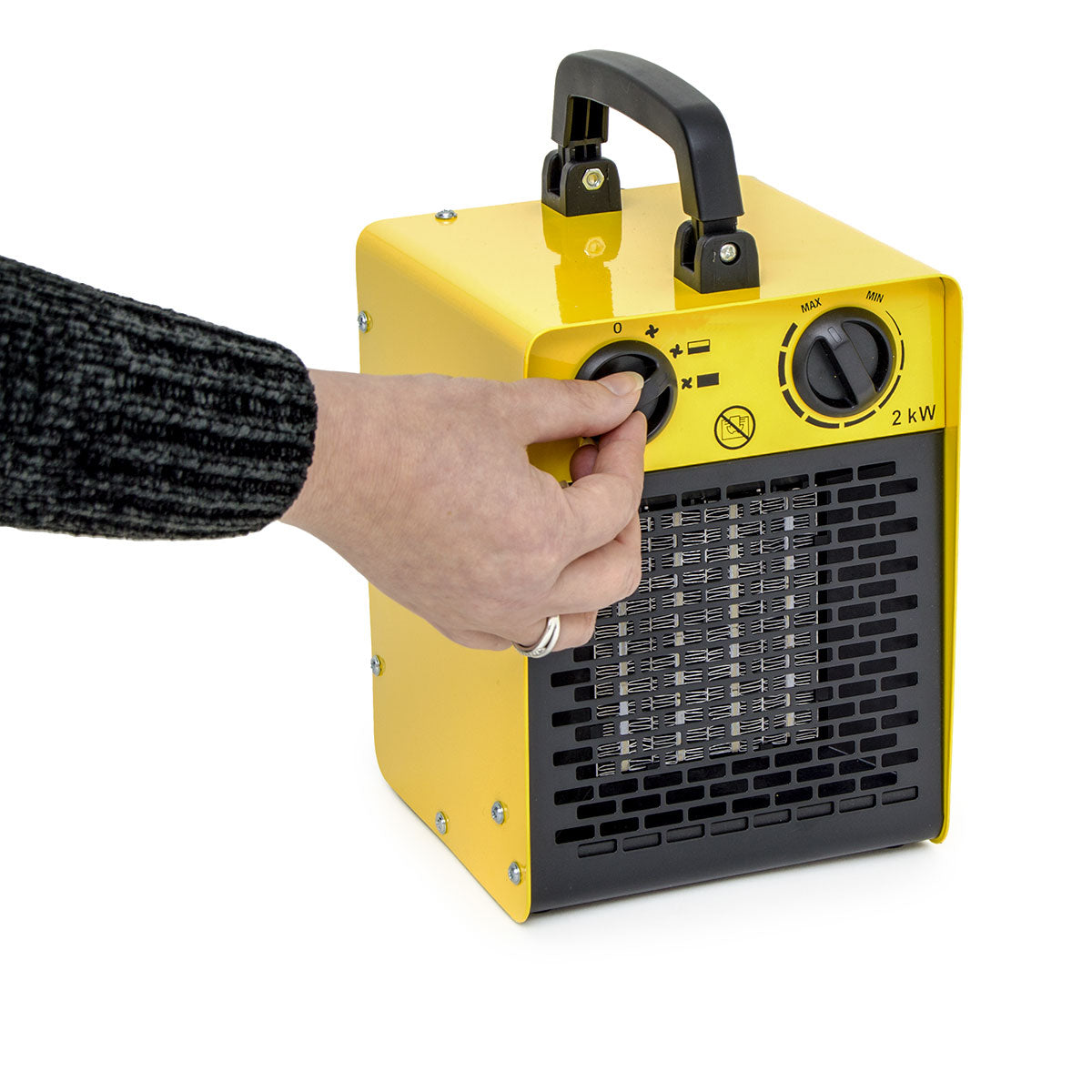 Wolf 2kW Industrial Fan Assisted Space Heater - Image 2