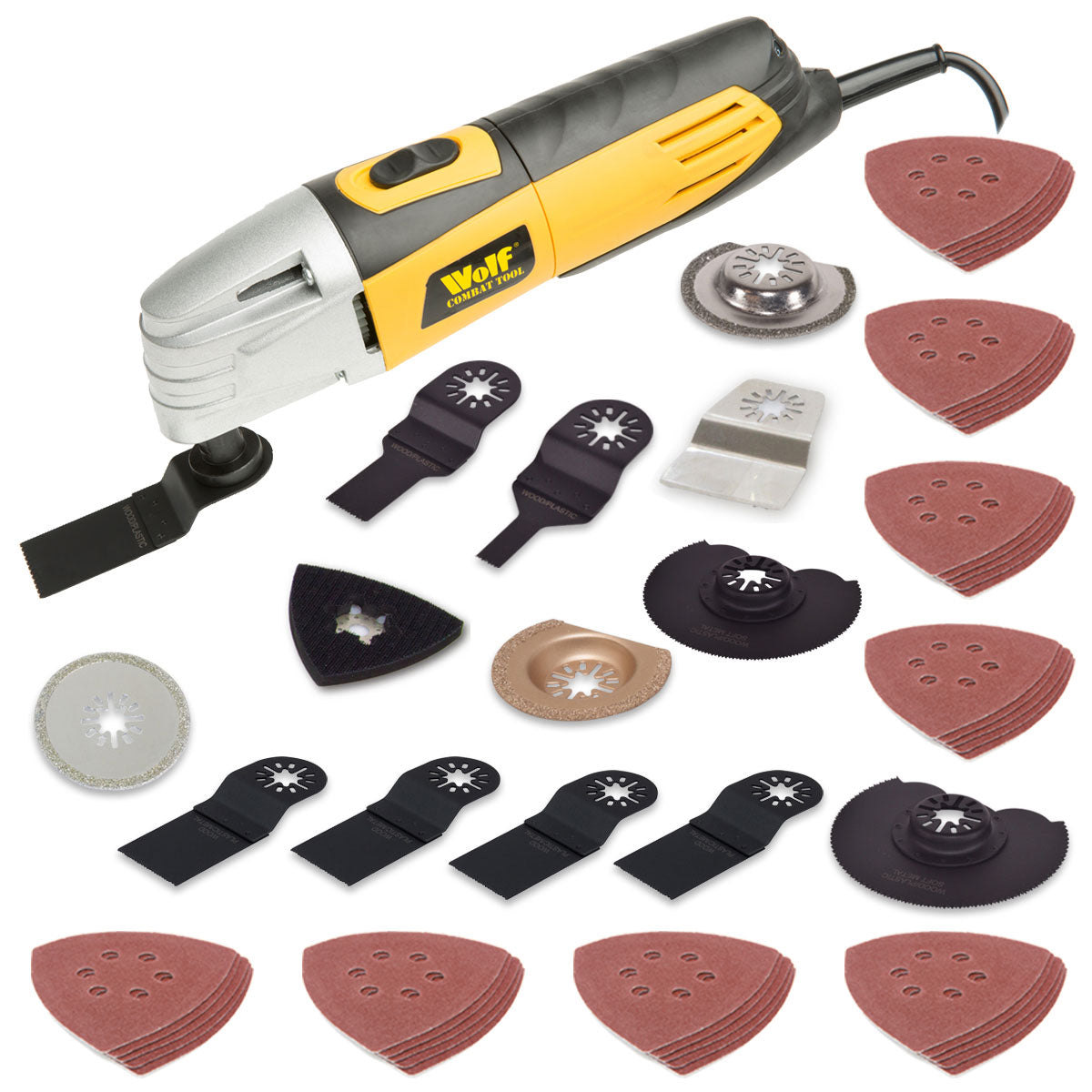 Wolf 260w Multi Oscillating Combat Tool EXTRA - Image 1
