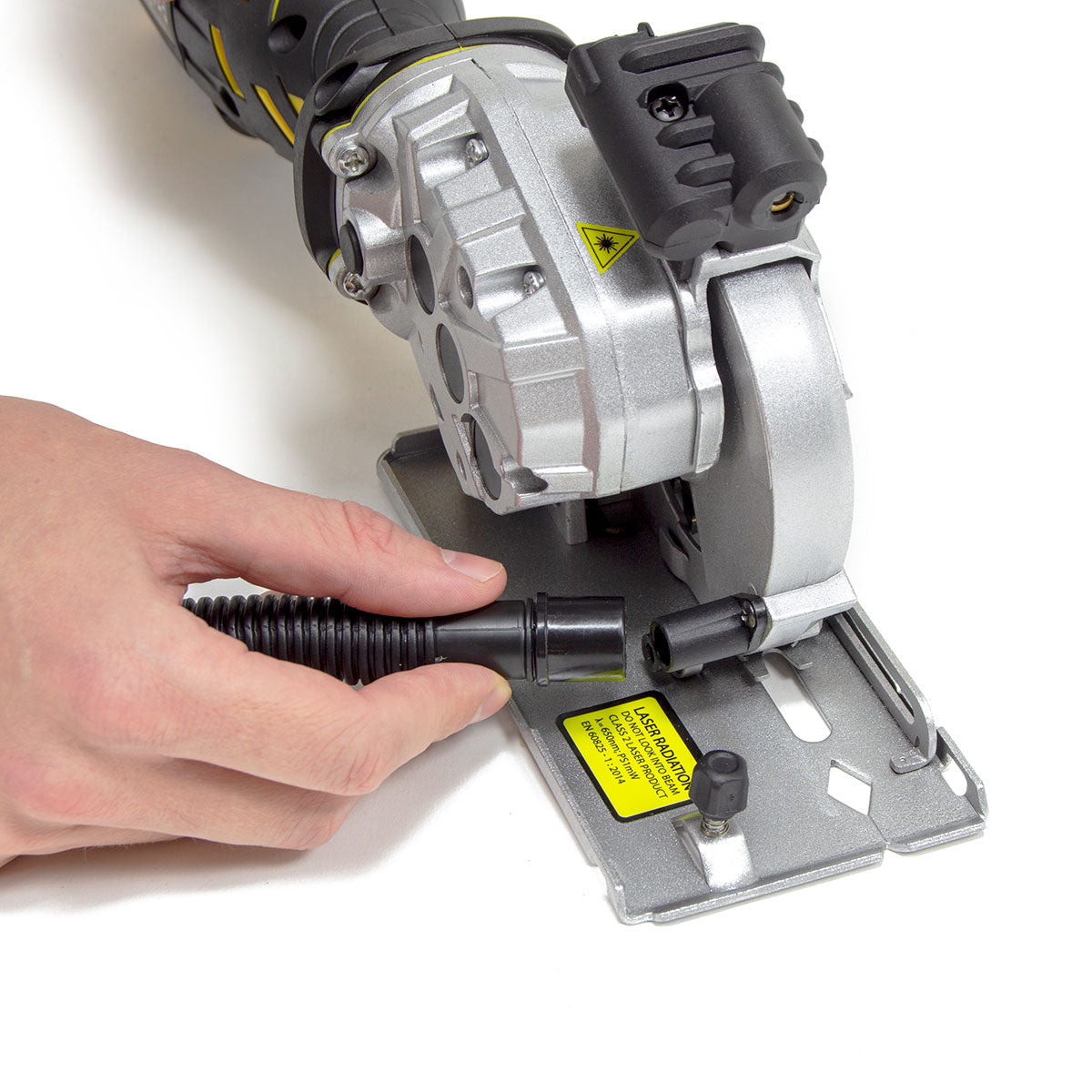 Wolf 89mm Compact Circular Saw 705w with Aluminium Mitre Base - Image 7