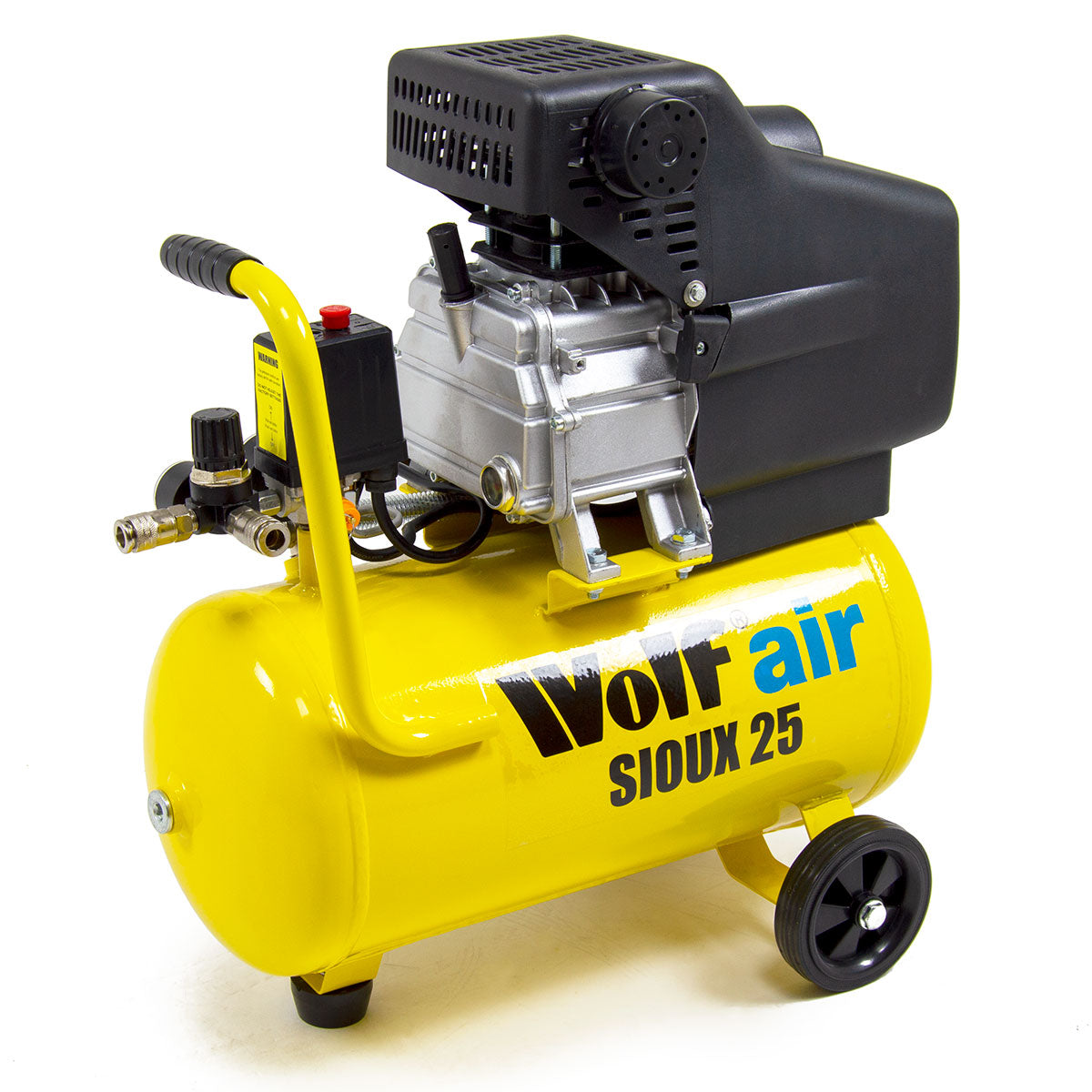 Wolf Sioux 25 9.6CFM 2.5HP Portable Air Compressor 24L - Image 1