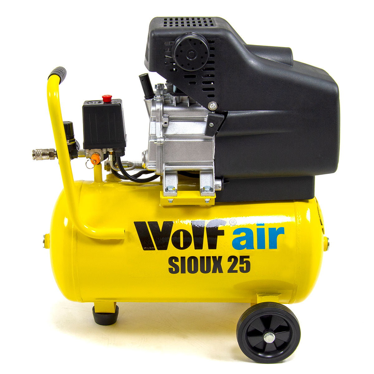 Wolf Sioux 25 9.6CFM 2.5HP Portable Air Compressor 24L - Image 2