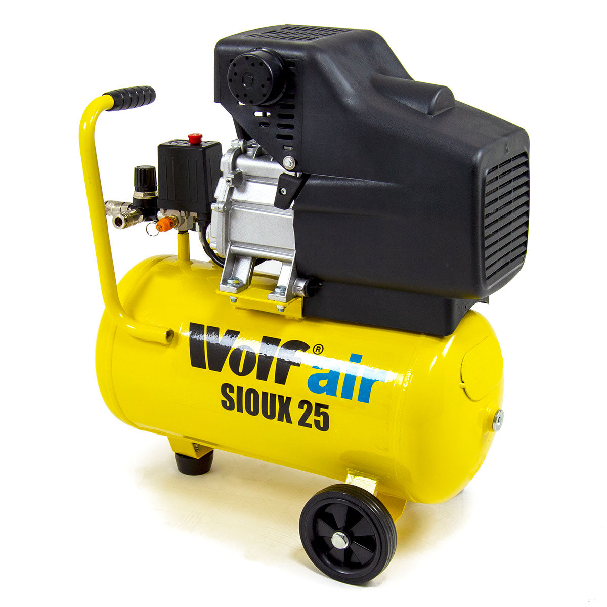 Wolf Sioux 25 9.6CFM 2.5HP Portable Air Compressor 24L - Image 3