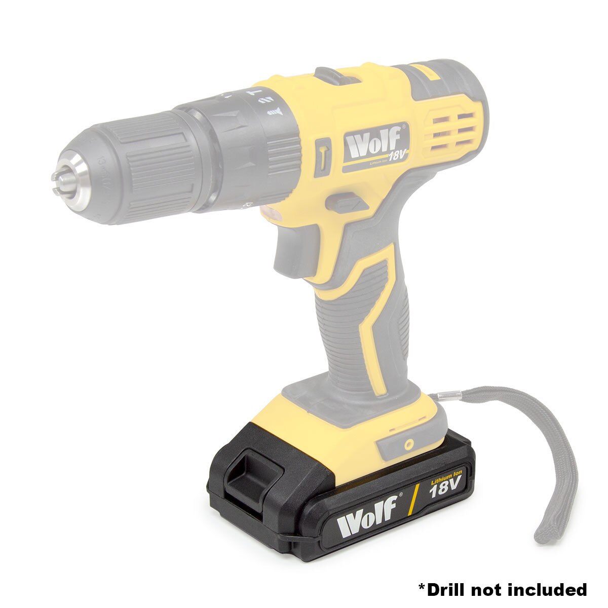 Wolf 18V Li-Ion 1.5Ah Battery - Image 3