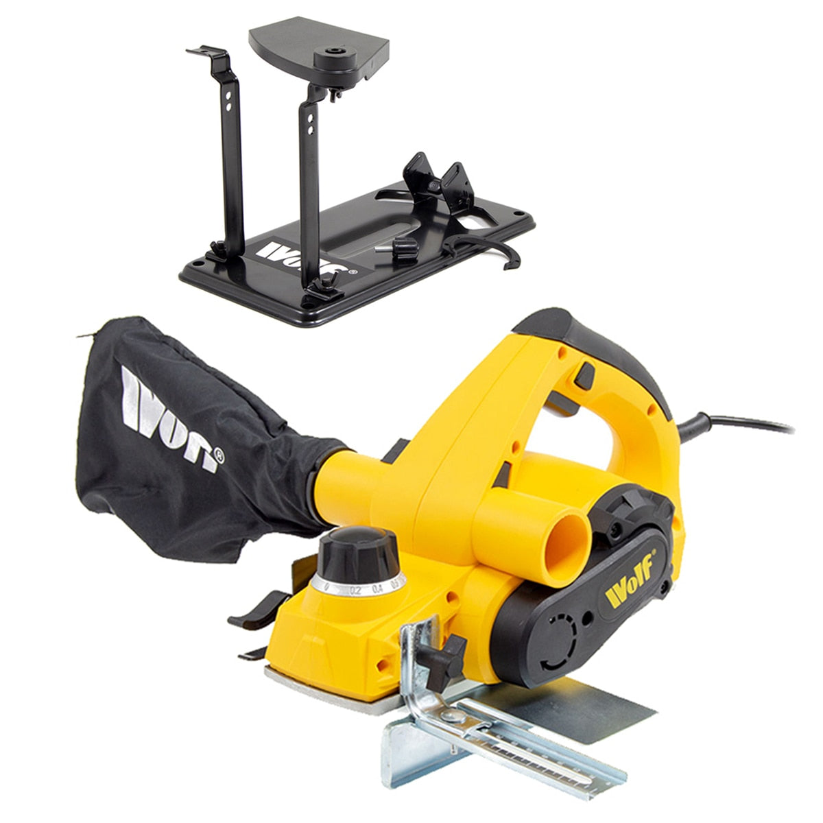 Wolf 720w 82mm Rebate Planer & Bench Conversion Stand - Image 1