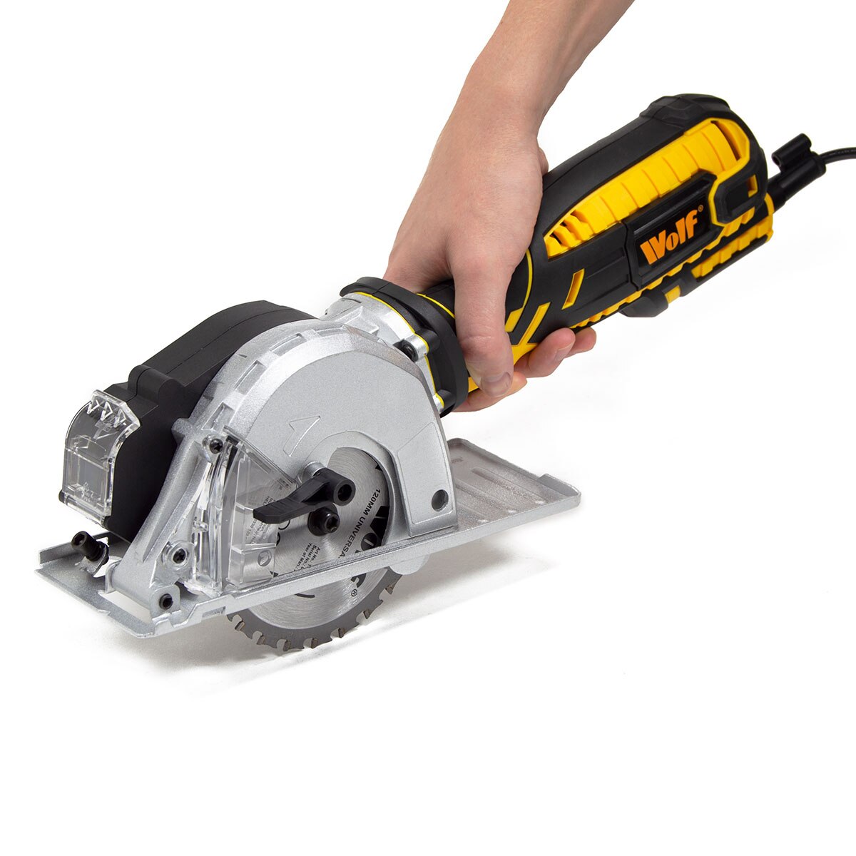 Ex Display Wolf 705w 120mm Multi-Purpose Compact Circular Saw - Image 4