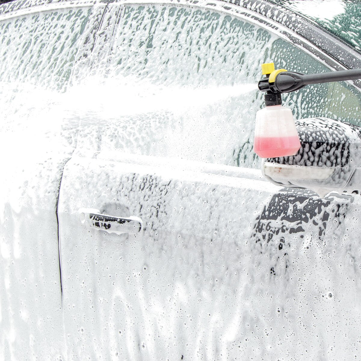 500ml Wolf Chem Snow Foam with Cherry Fragrance Car Valet Wax & Shampoo - Image 2