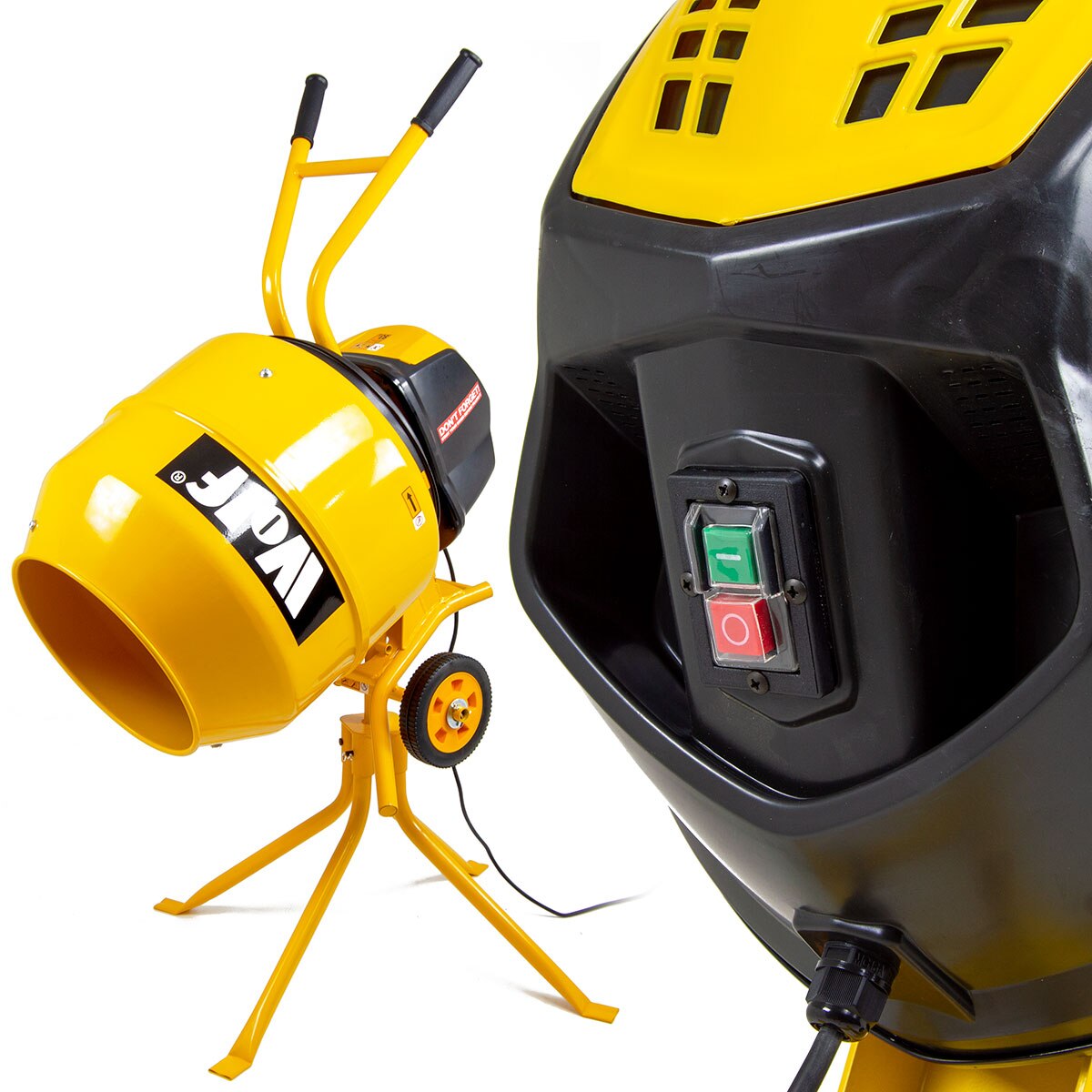 Wolf 550W 135L Cement Concrete Mixer & Stand Belle Style - Image 4