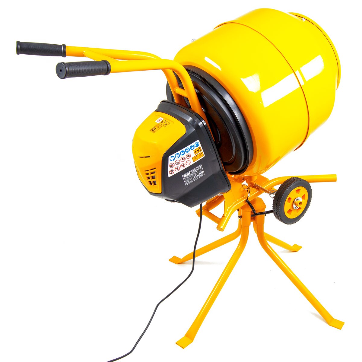 Wolf 550W 135L Cement Concrete Mixer & Stand Belle Style - Image 6