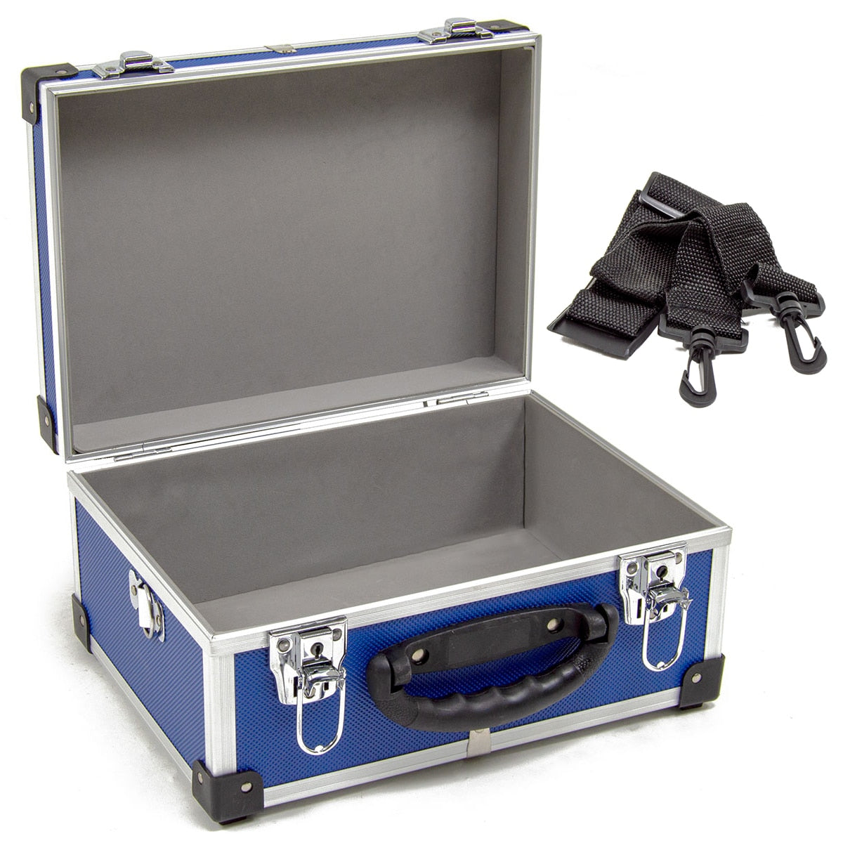 Wolf 320mm Blue Aluminium Storage Case - Image 1
