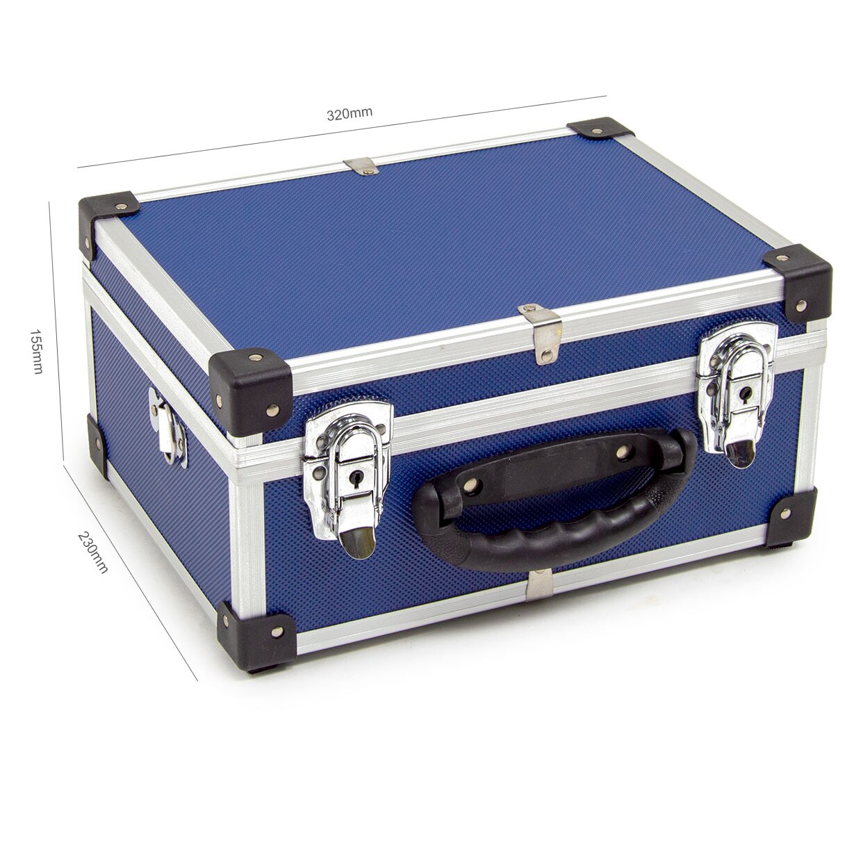 Wolf 320mm Blue Aluminium Storage Case - Image 5