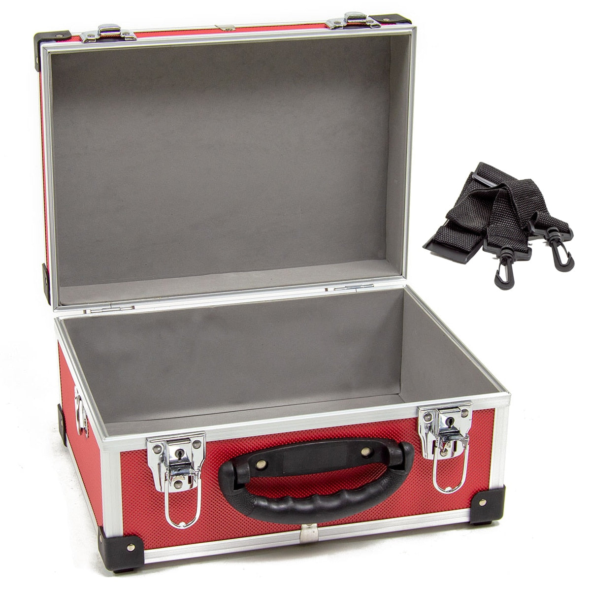 Wolf 320mm Red Aluminium Storage Case - Image 1
