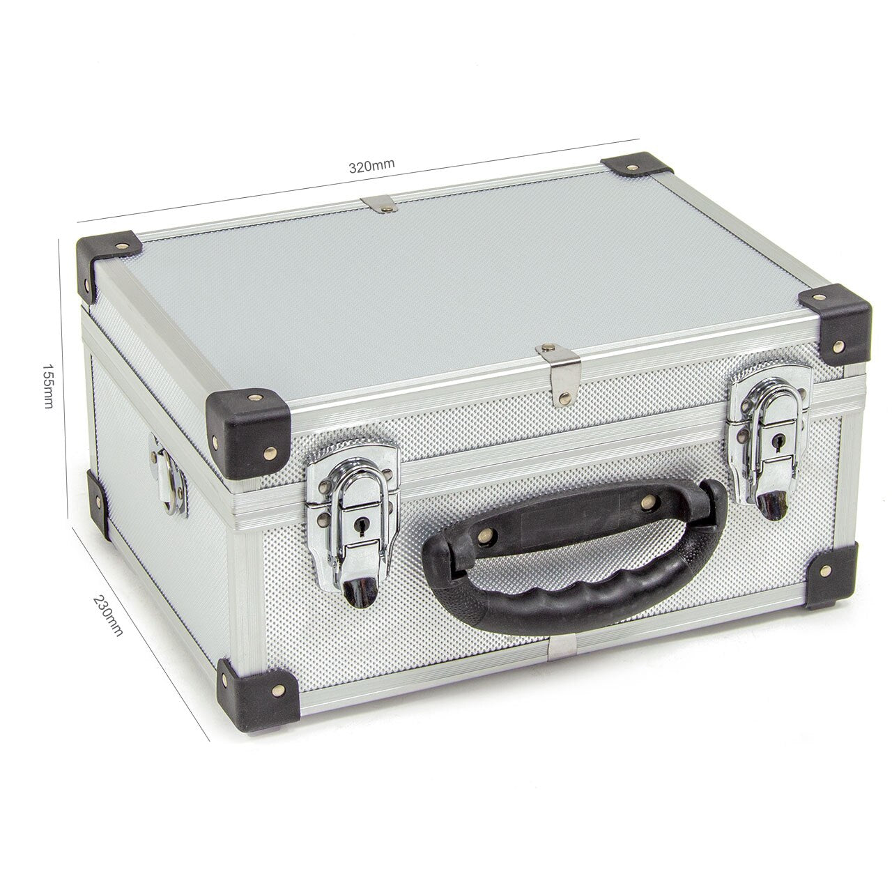 Wolf 320mm Silver Aluminium Storage Case - Image 4