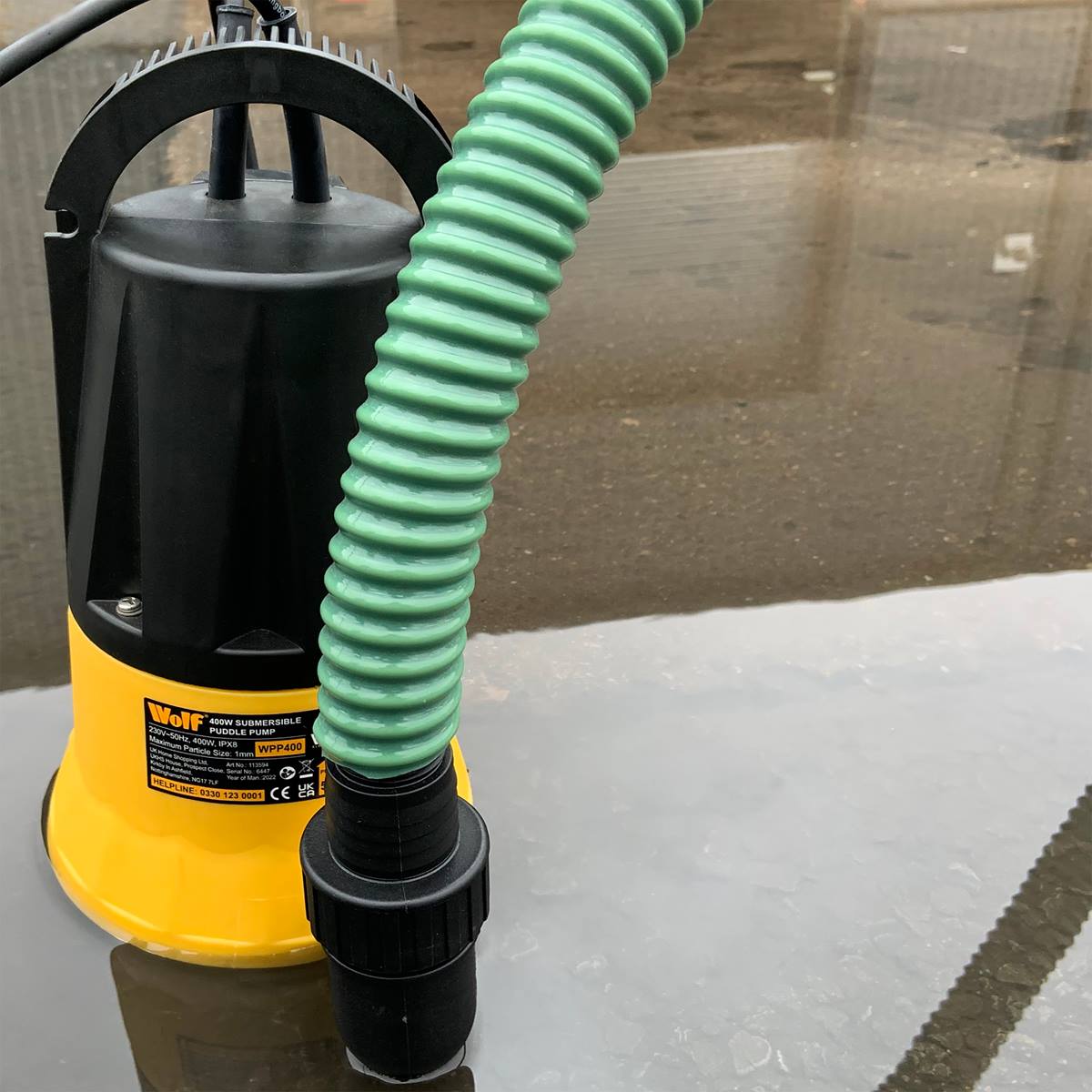 Wolf 400w Submersible Puddle Pump - Image 5