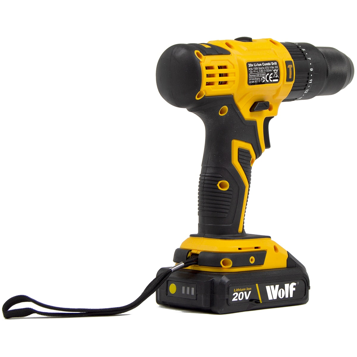 Wolf Cordless 20V Combi Impact Drill - Image 4