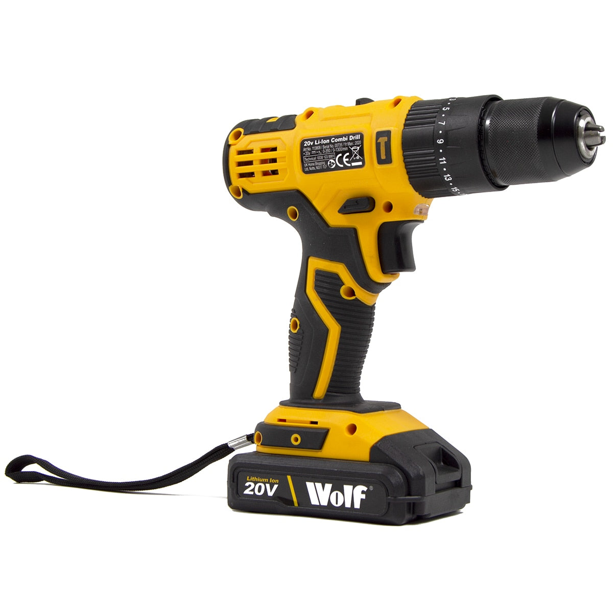 Wolf Cordless 20V Combi Impact Drill - Image 5