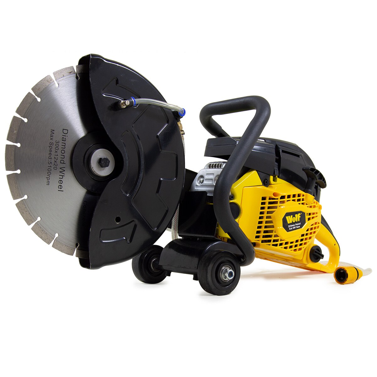 Wolf Petrol 300mm Disc Cutter Concrete Saw - Image 4