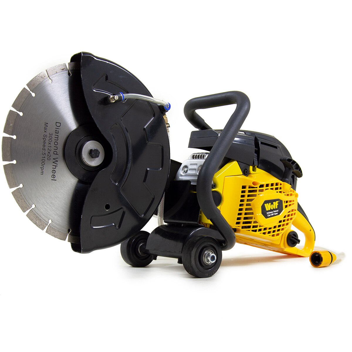 Wolf Petrol 300mm Disc Cutter Concrete Saw - Image 8