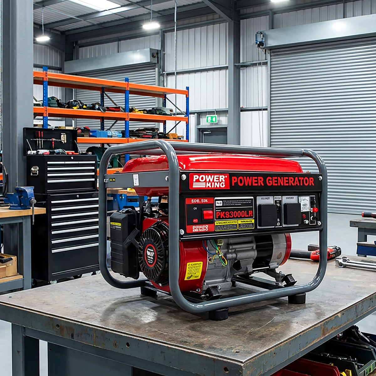 PowerKing Petrol Generator PKB3000LR 2200w 6.5HP 4 Stroke