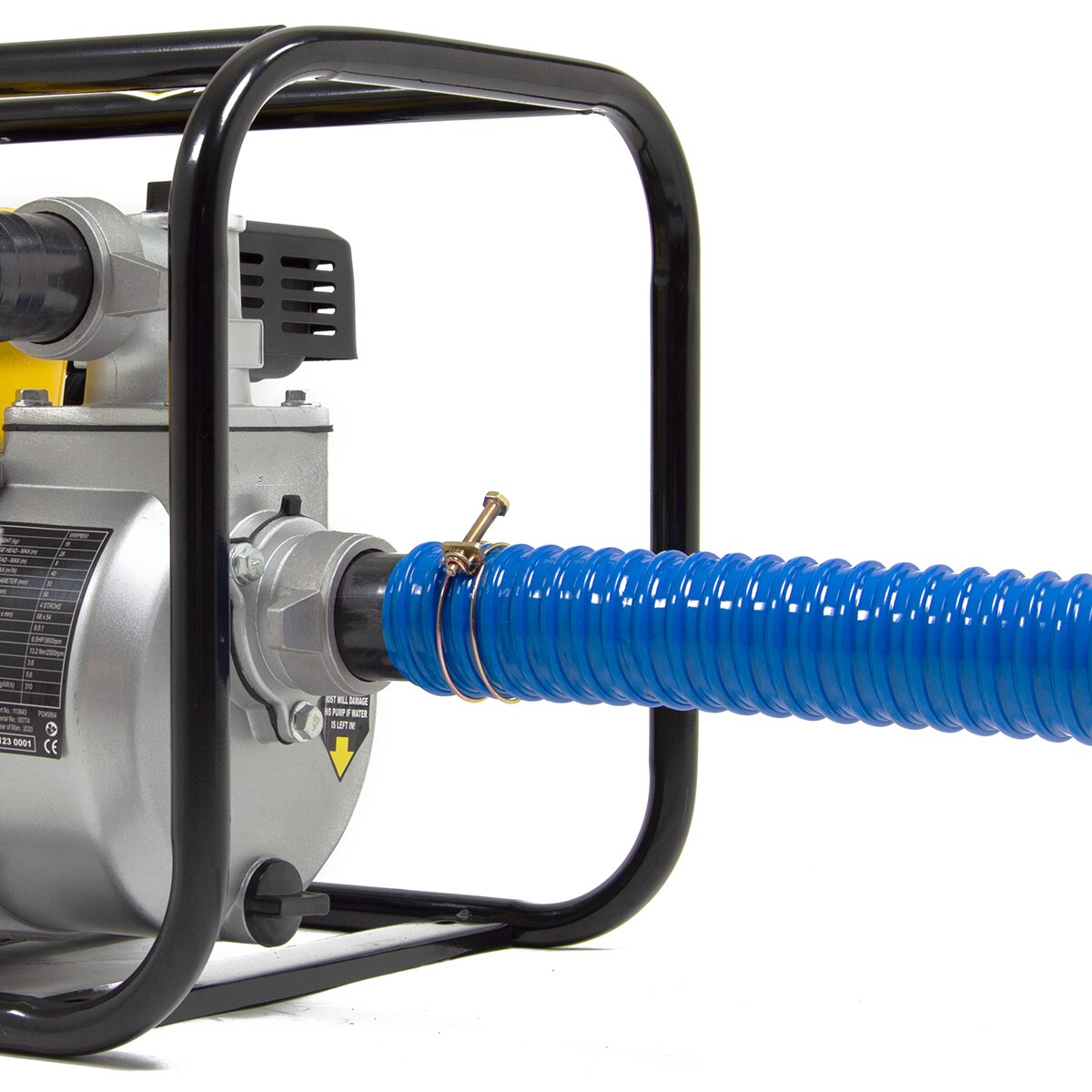 Wolf 2" Petrol Driven Water Pump + 5m Fast Flow & 10 Layflat Delivery Hoses - Image 5