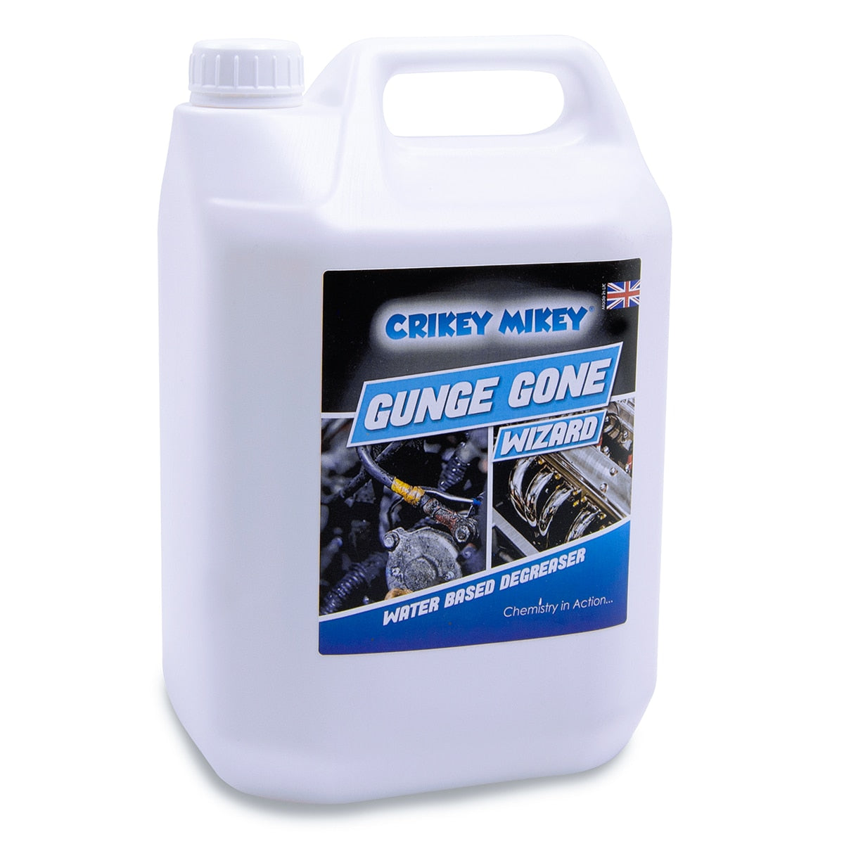 Crikey Mikey 'Gunge Gone' Water Based Degreaser 5 Litres - Image 1
