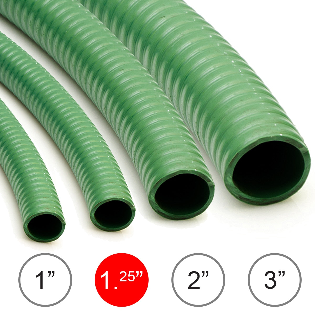 Wolf 1.25'' Reinforced Suction Hose - 10 Metres - Image 1