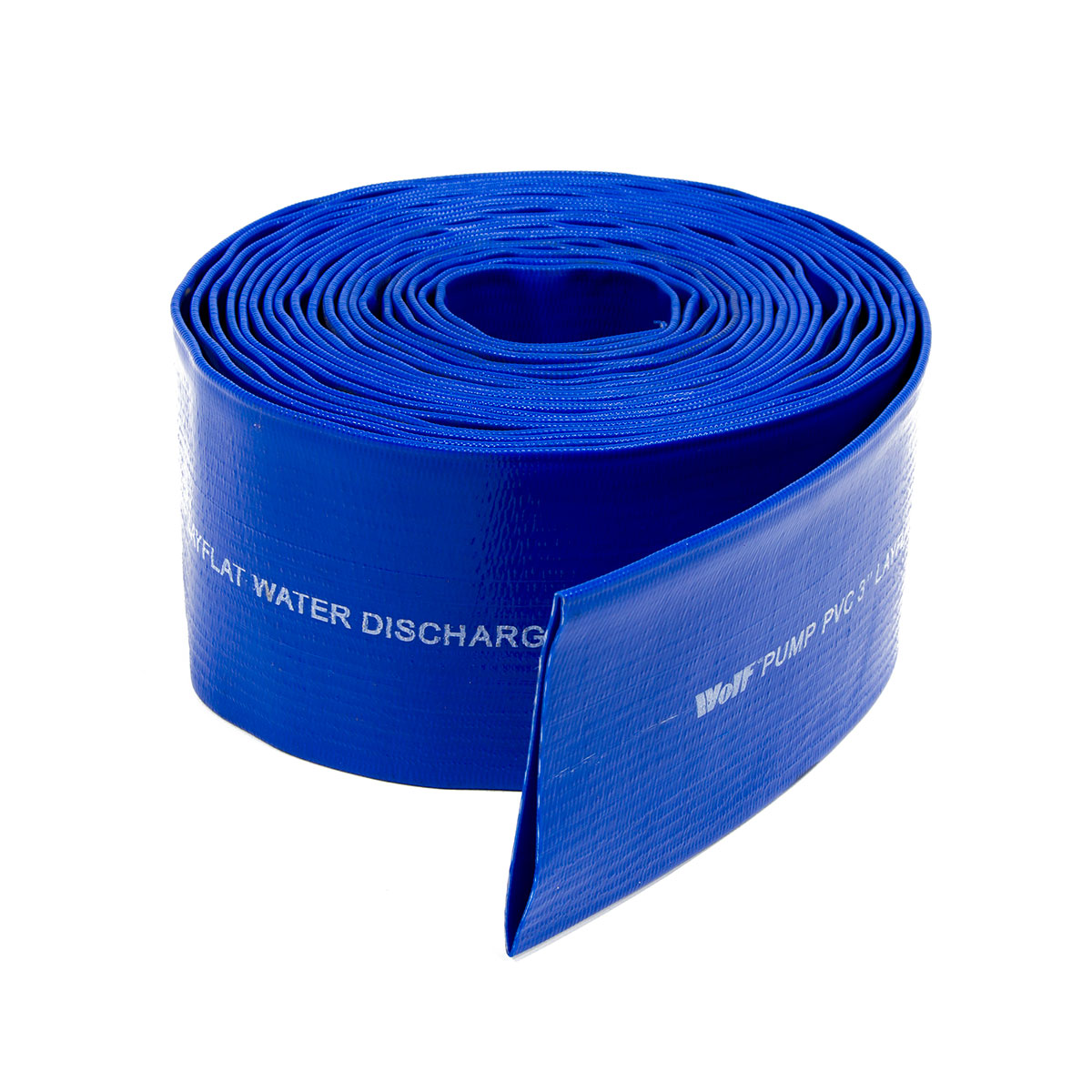 Wolf 3'' Layflat Water Delivery Hose - 10 Metres
