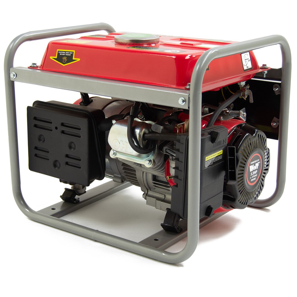 PowerKing PKB1800R Petrol Generator 1100w 1.375KVA 2.8HP 4 Stroke - Image 4