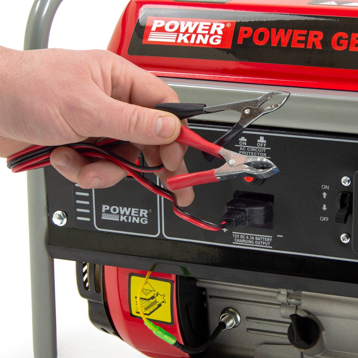 PowerKing PKB1800R Petrol Generator 1100w 1.375KVA 2.8HP 4 Stroke - Image 6