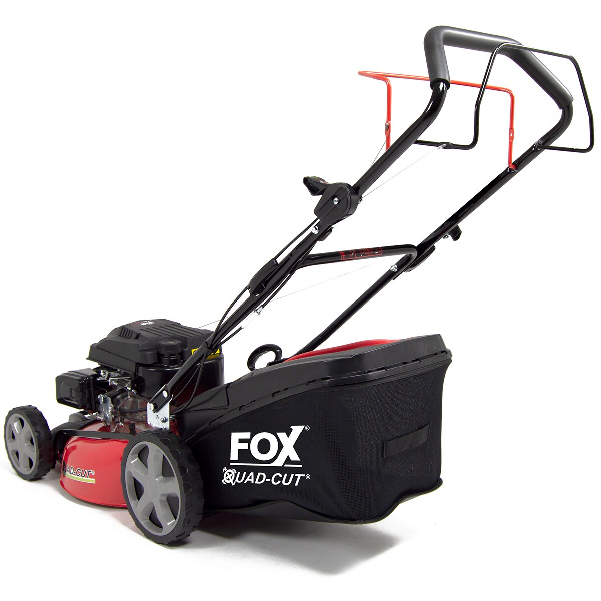 Fox Quad-Cut 460 18" Recoil Self Propelled Petrol Lawn Mower - Image 4