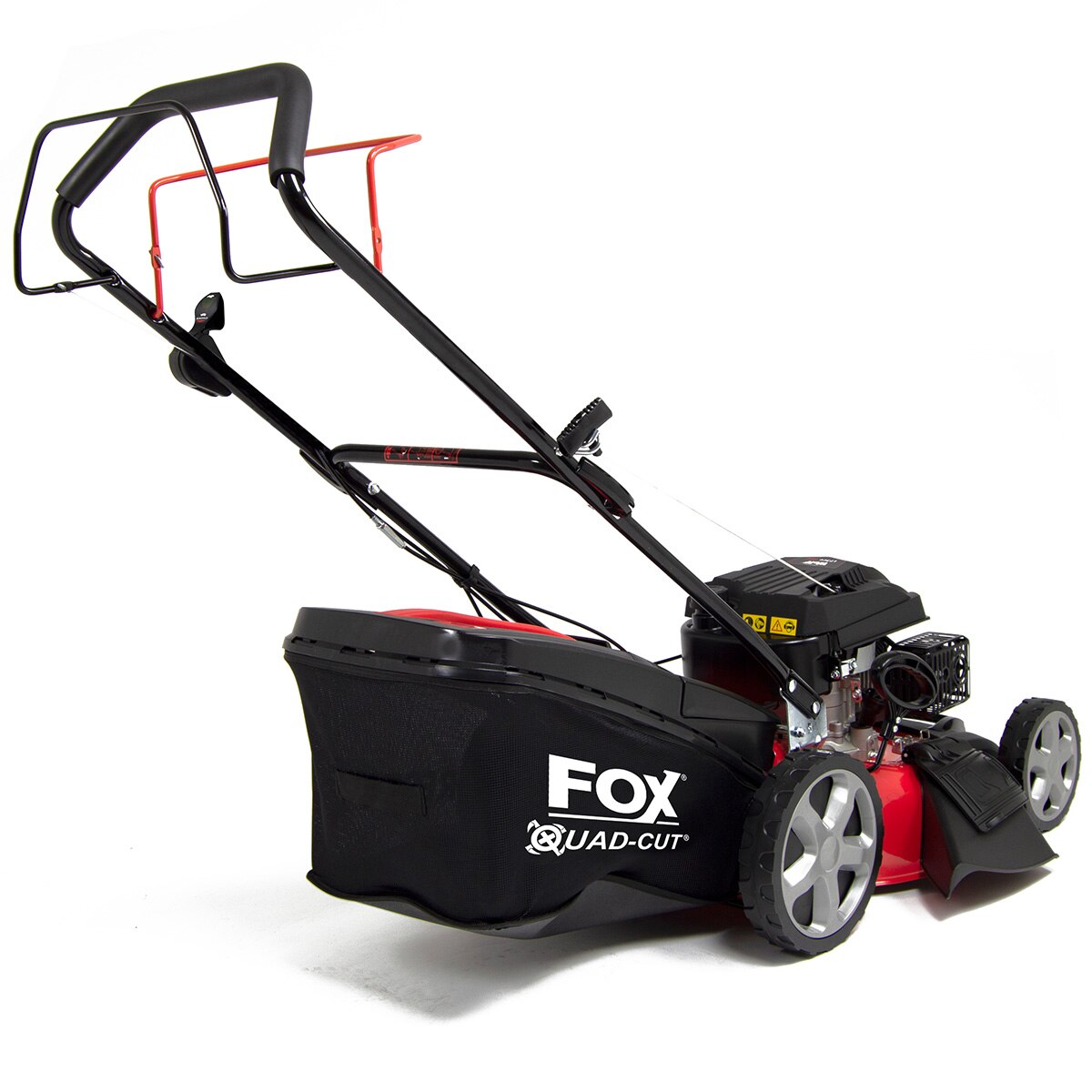 Fox Quad-Cut 460 18" Recoil Self Propelled Petrol Lawn Mower - Image 5