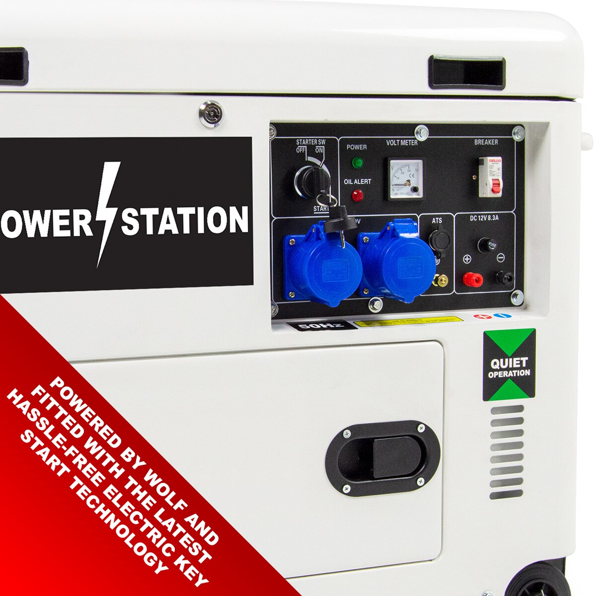 Wolf 8.1KVA POWER STATION 11HP Diesel Powered Generator - Image 5