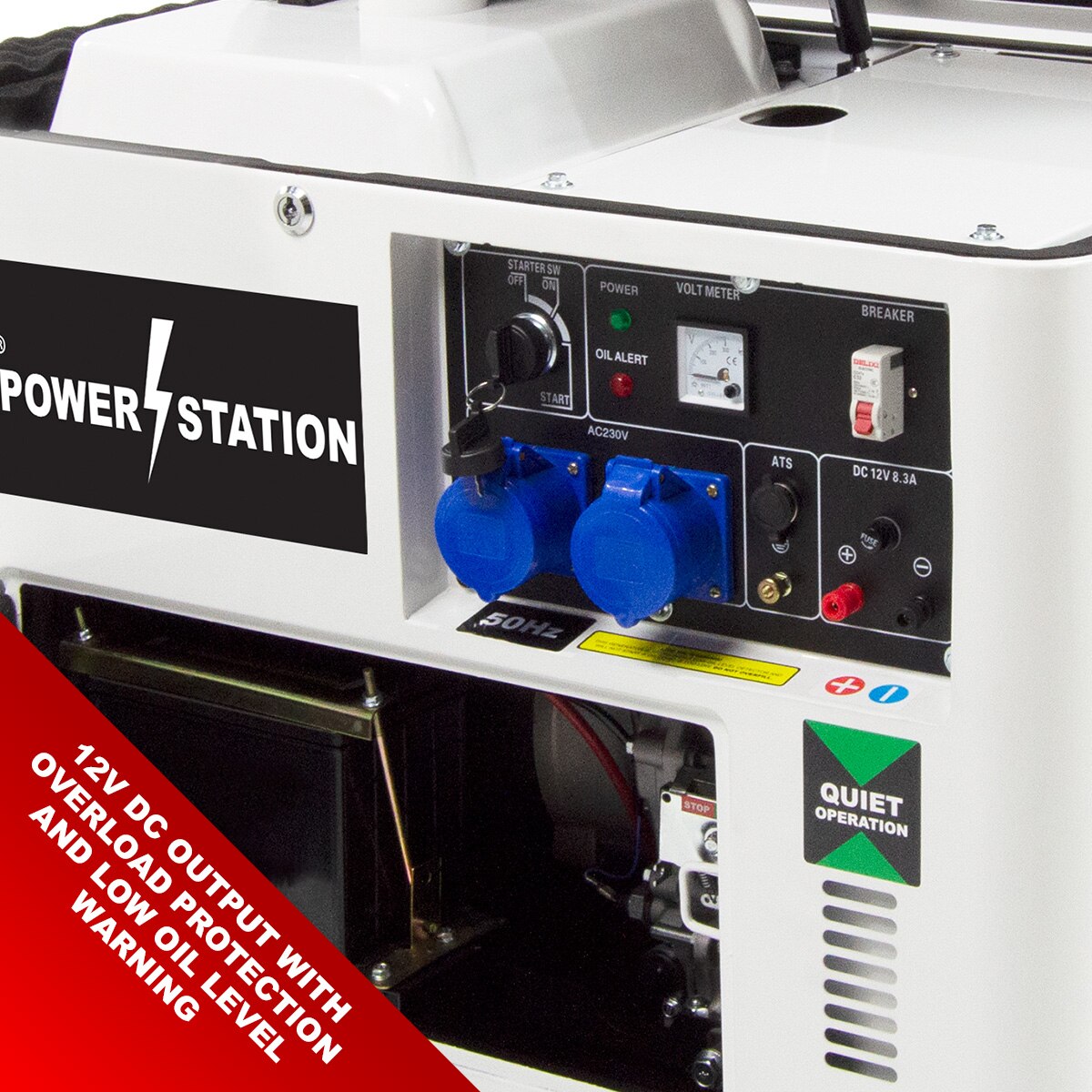 Wolf 8.1KVA POWER STATION 11HP Diesel Powered Generator - Image 6